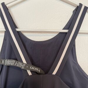 Vuori Dark Blue Athletic Dress